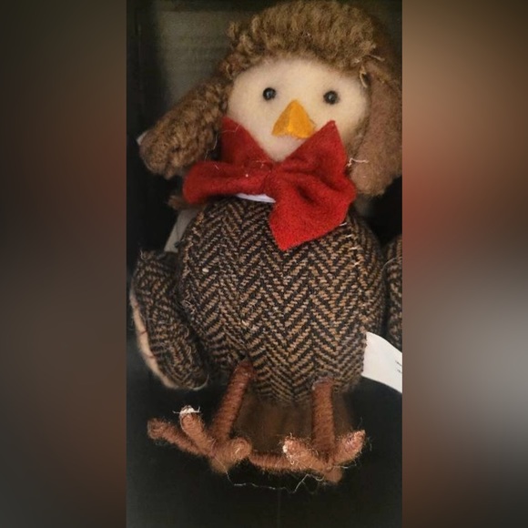 Vintage from before 2000 Trimsetter by Dillard's Owl christmas tree ornament new - Picture 4 of 5